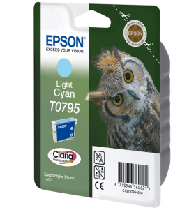 Epson T0795 Owl Light cyan genuine ink *end of life*     