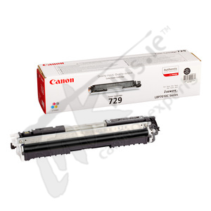 Canon 729 Bk Black genuine toner   1200 pages  