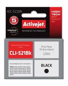 ActiveJet ACi-521 Photo Black generic ink      