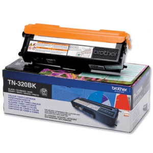 Brother TN320Bk Black genuine toner   2500 pages  