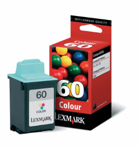 Lexmark 60 3-colour genuine ink   225 pages  