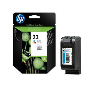 HP 23 Tri-colour genuine ink   620 pages  