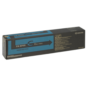 Kyocera Mita TK-8705C Cyan genuine toner   30000 pages  